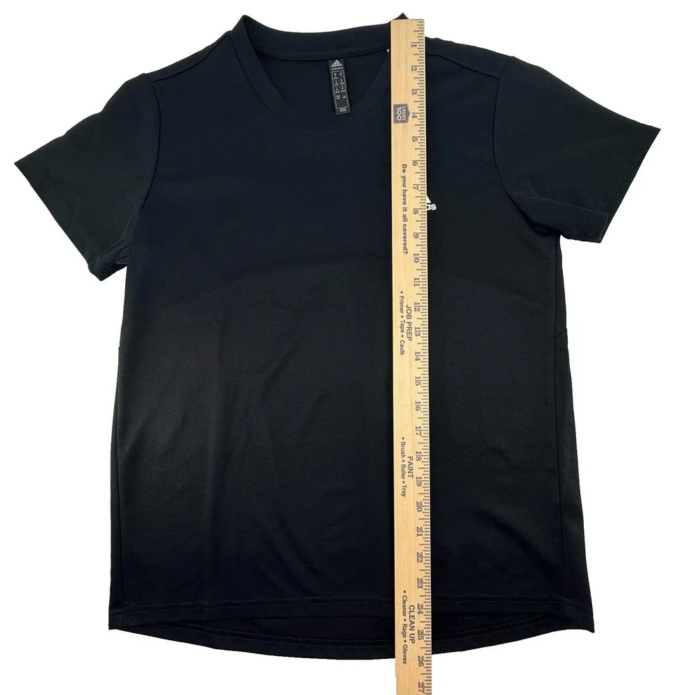 adidas AEROREADY Mens Medium Black‎ Athletic Shirt Workout Gym Training Tee